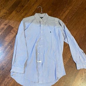 Men’s button-down polo
